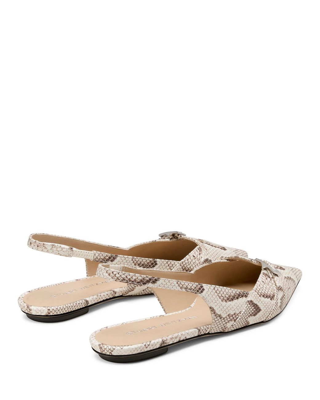 Stuart Weitzman Natural Georgie Slingback