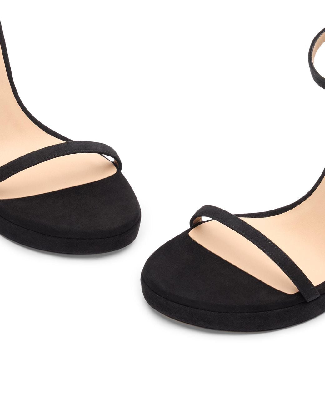 Stuart Weitzman Black Nudist Disco