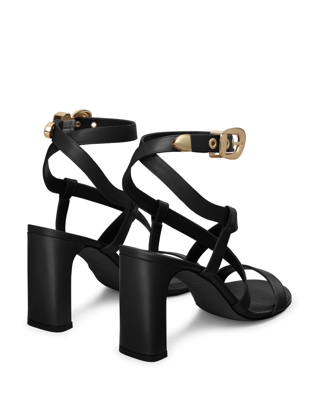 Stuart Weitzman Black Maven Block 85