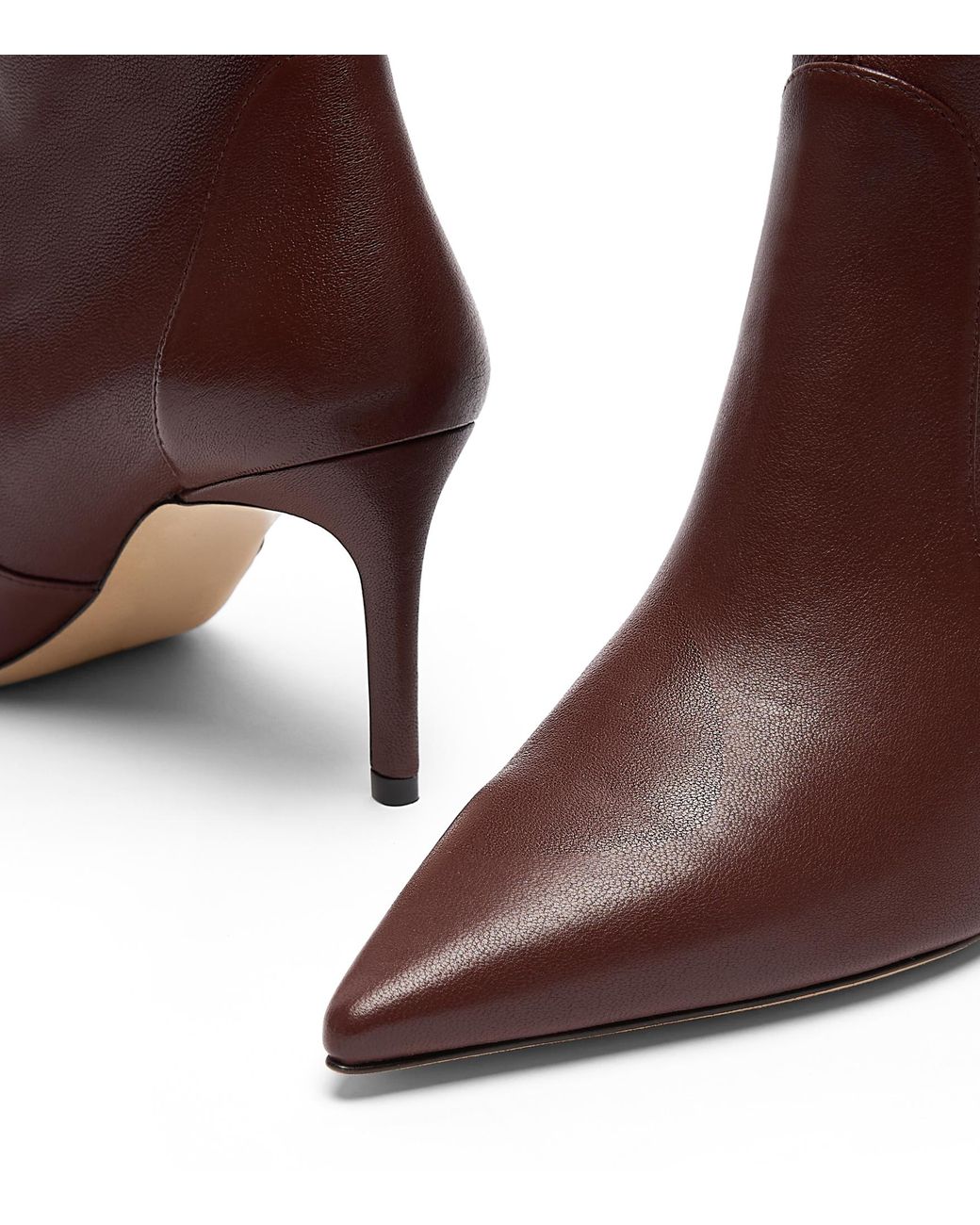 Stuart Weitzman Brown Heeled Boots