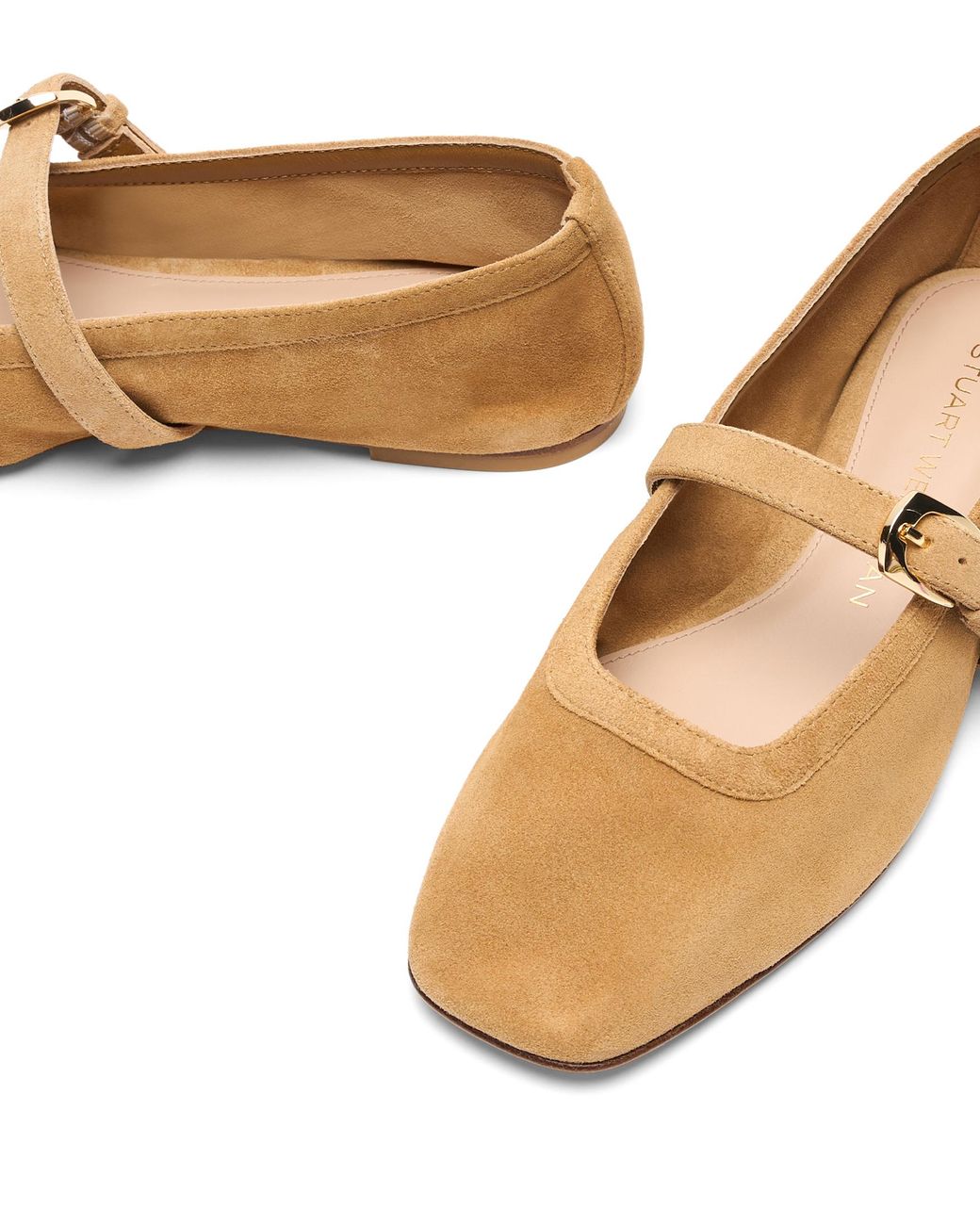 Ballerinas di Stuart Weitzman in Brown