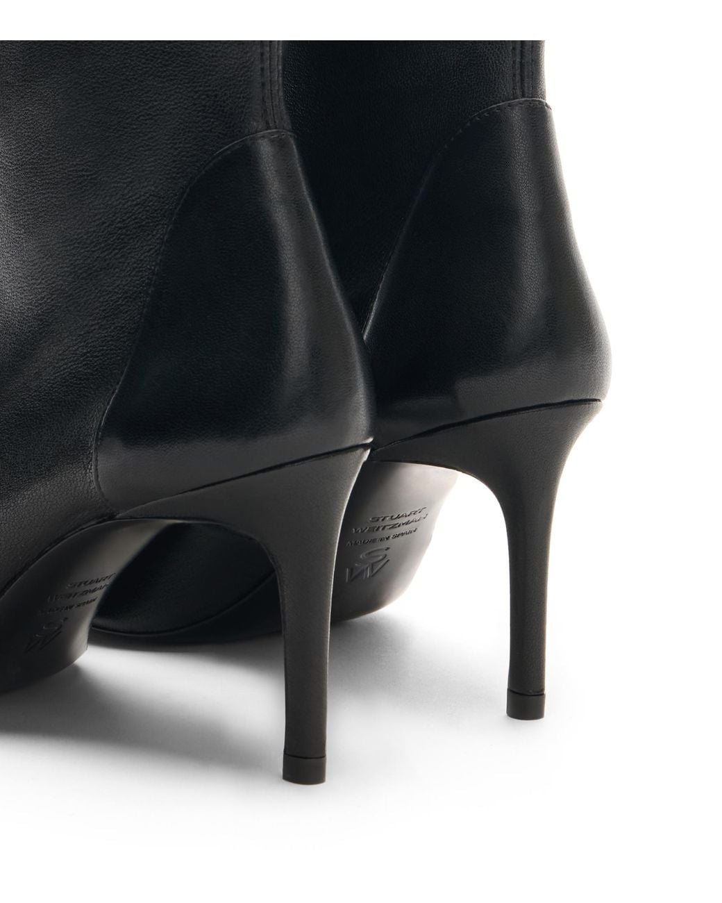 Stuart Weitzman Black Stuart Power Bootie 75