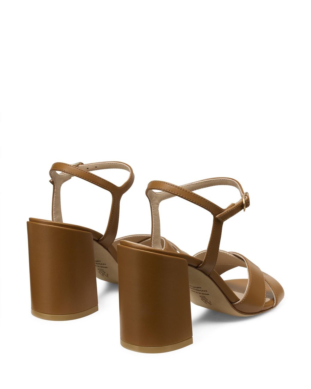 Stuart Weitzman Brown Alyssa Block 85