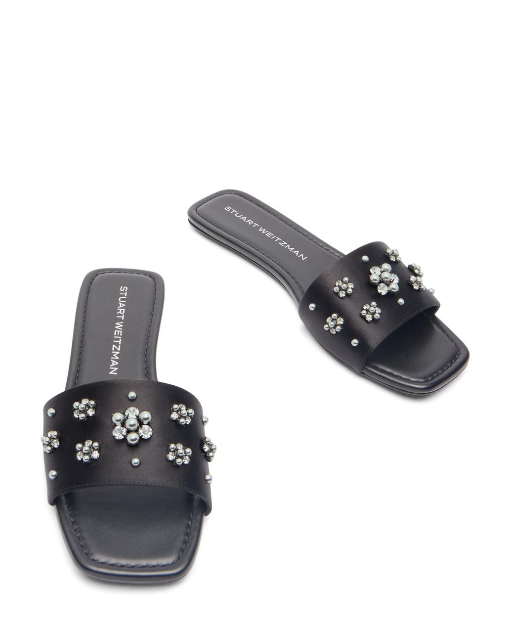 Stuart Weitzman Multicolor Poppy Flat Slide