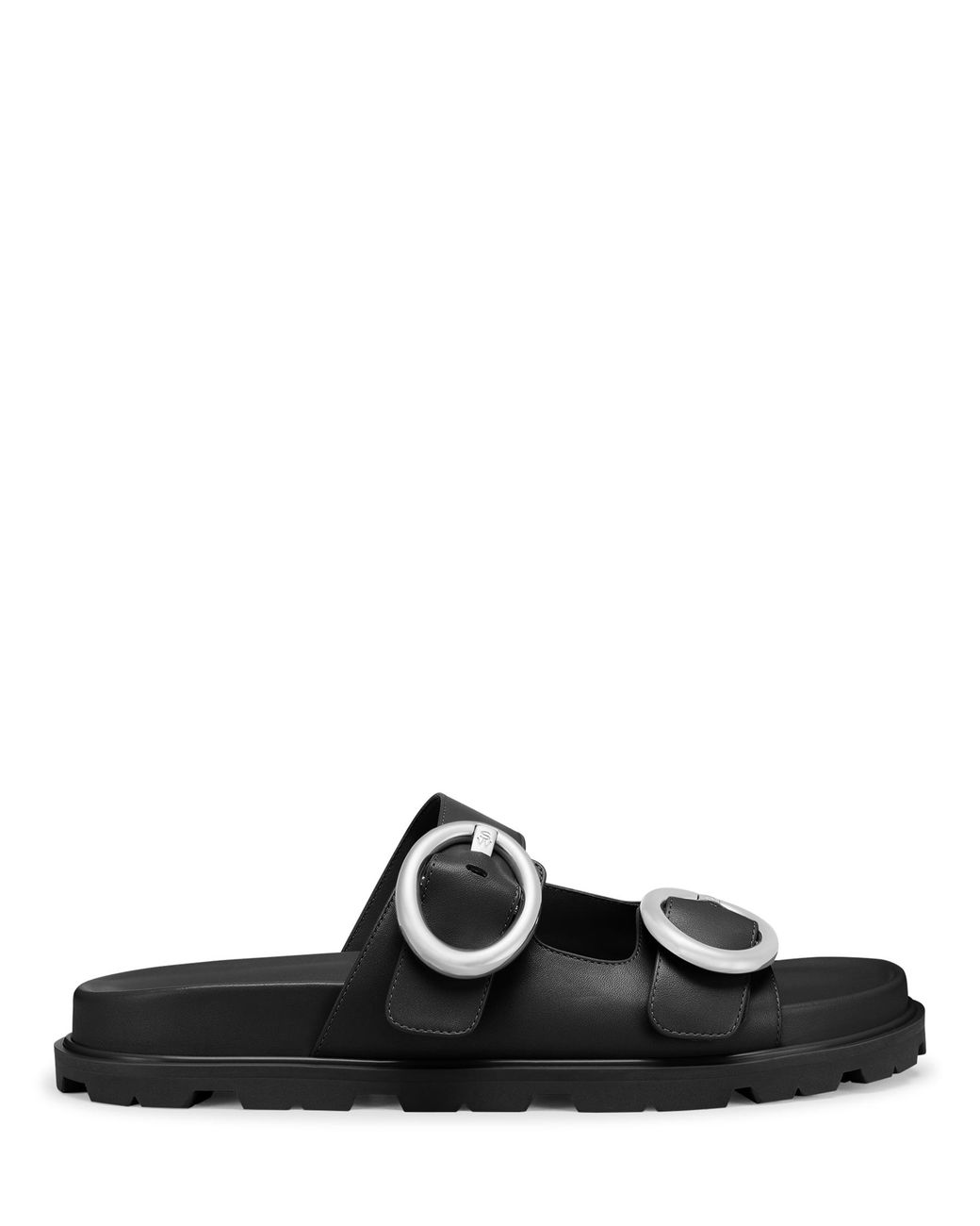 Stuart Weitzman Black Benni Sport Slide