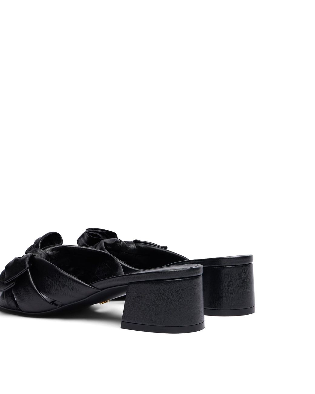 Stuart Weitzman Black Sofia 45 Slide