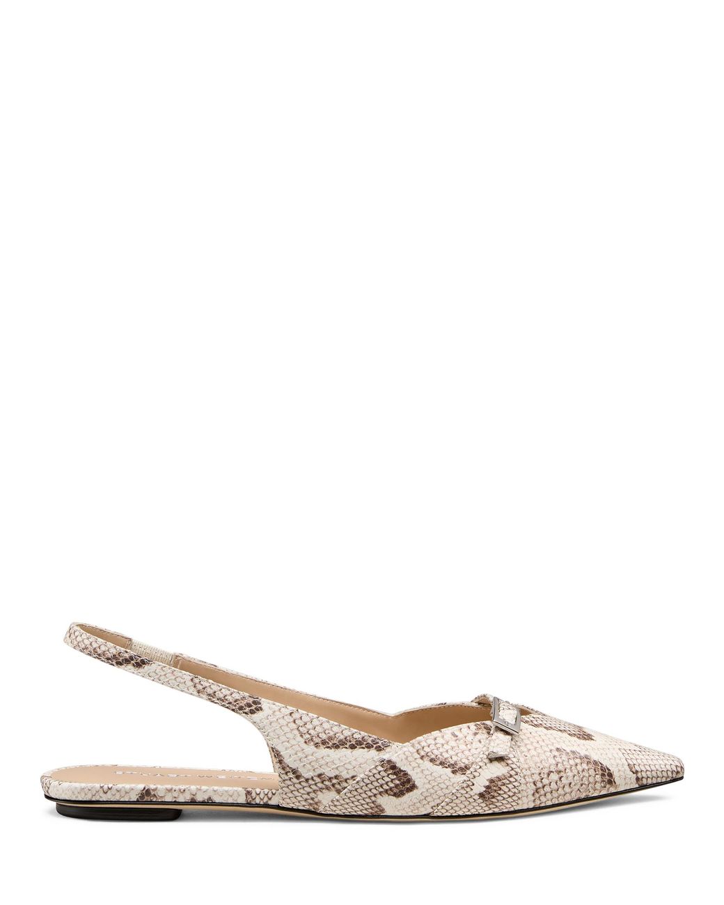 Stuart Weitzman Natural Georgie Slingback