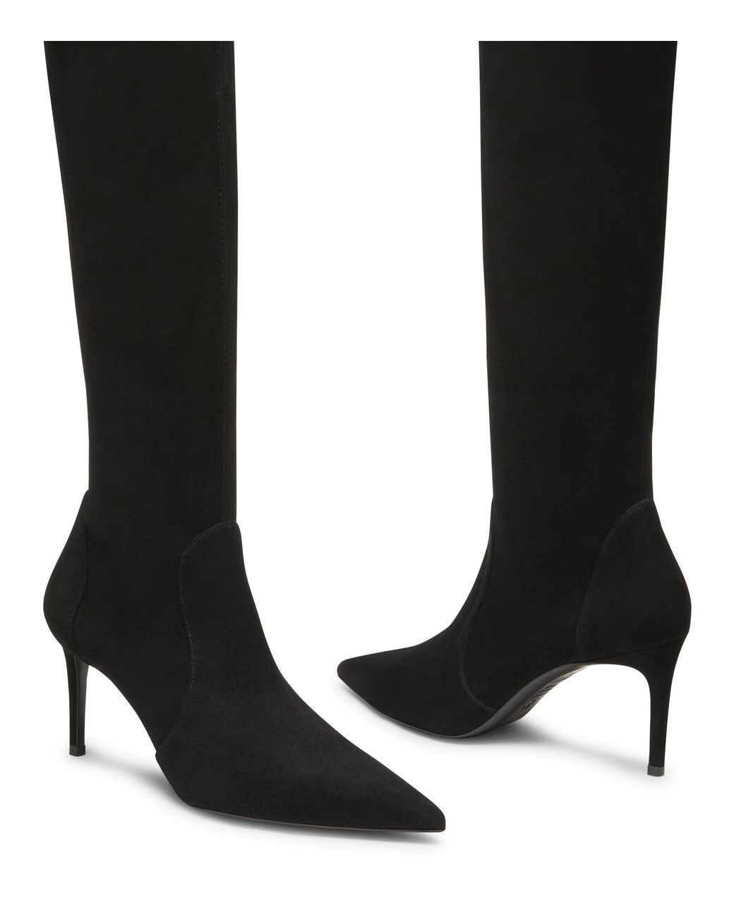 Stuart Weitzman Black Stuart Power Boot 75