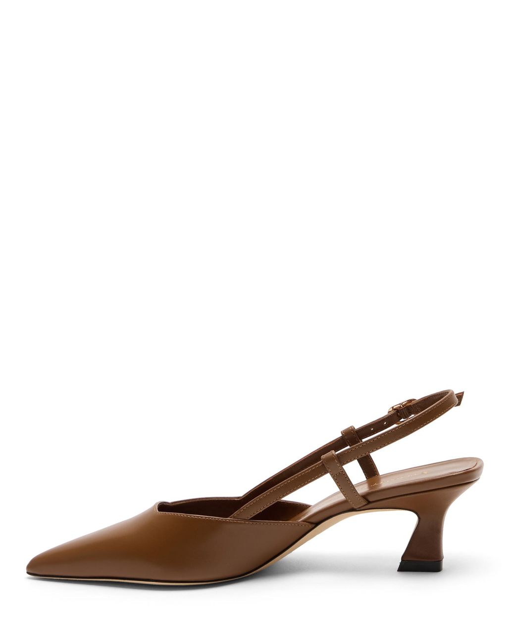 Stuart Weitzman Brown Vinnie 50 Slingback