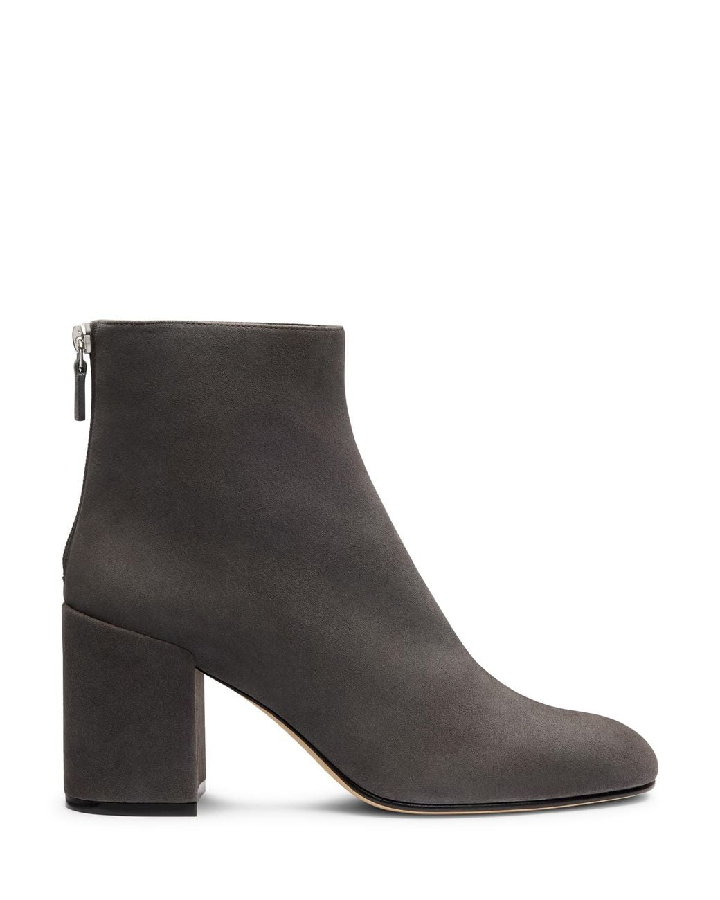 Stuart Weitzman Black Bacari Zip Bootie 75