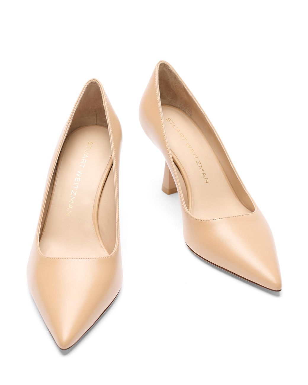 Stuart Weitzman Natural Stuart Sculpt 75