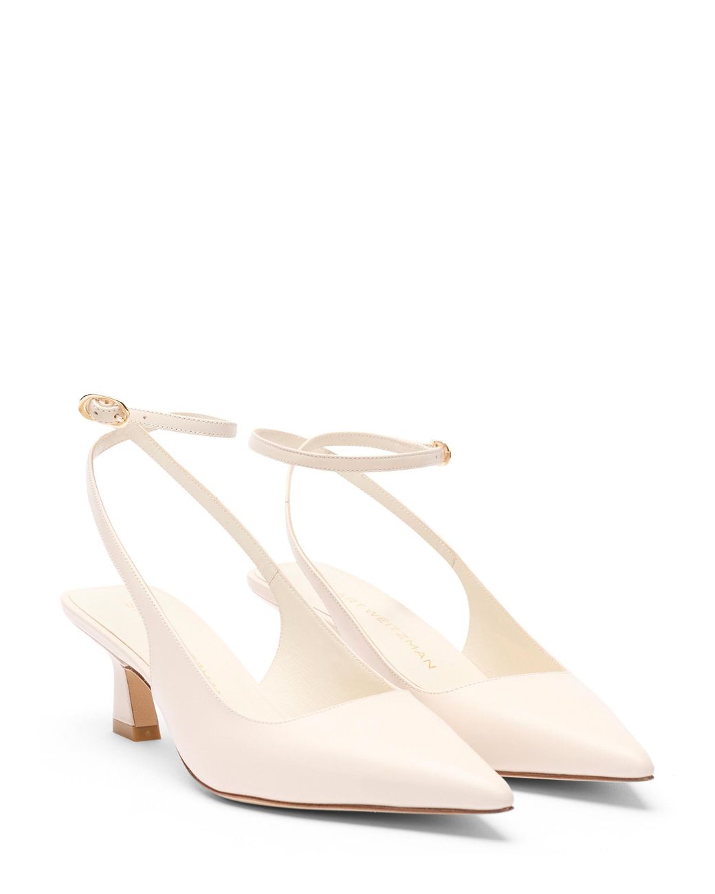 Vinnie 50 Strap Pump di Stuart Weitzman in Natural