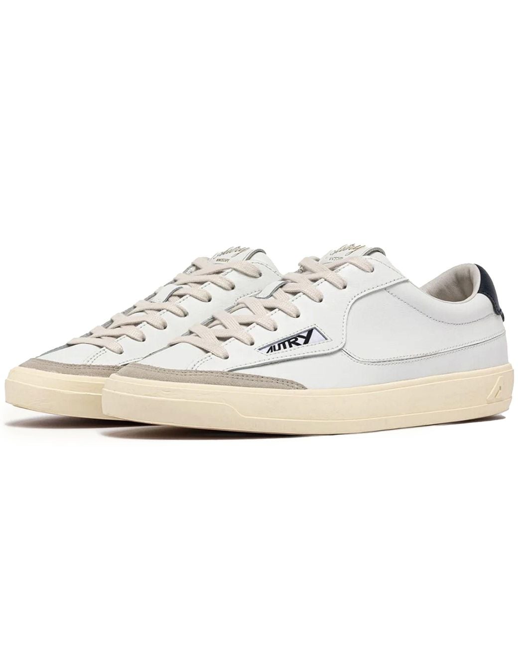 Autry White Windscape Low Sneakers for men