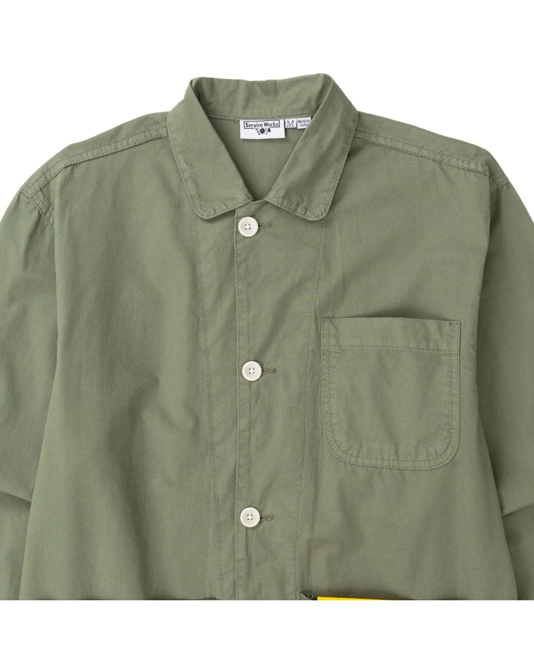Service Works Green Tech Twill Easy Chef Shirt for men