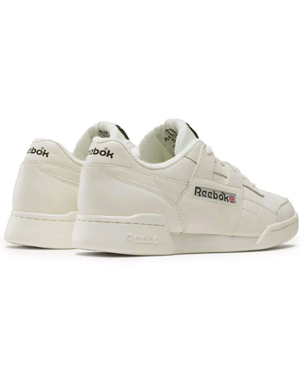 Reebok White Workout Plus Low-Top Trainers for men