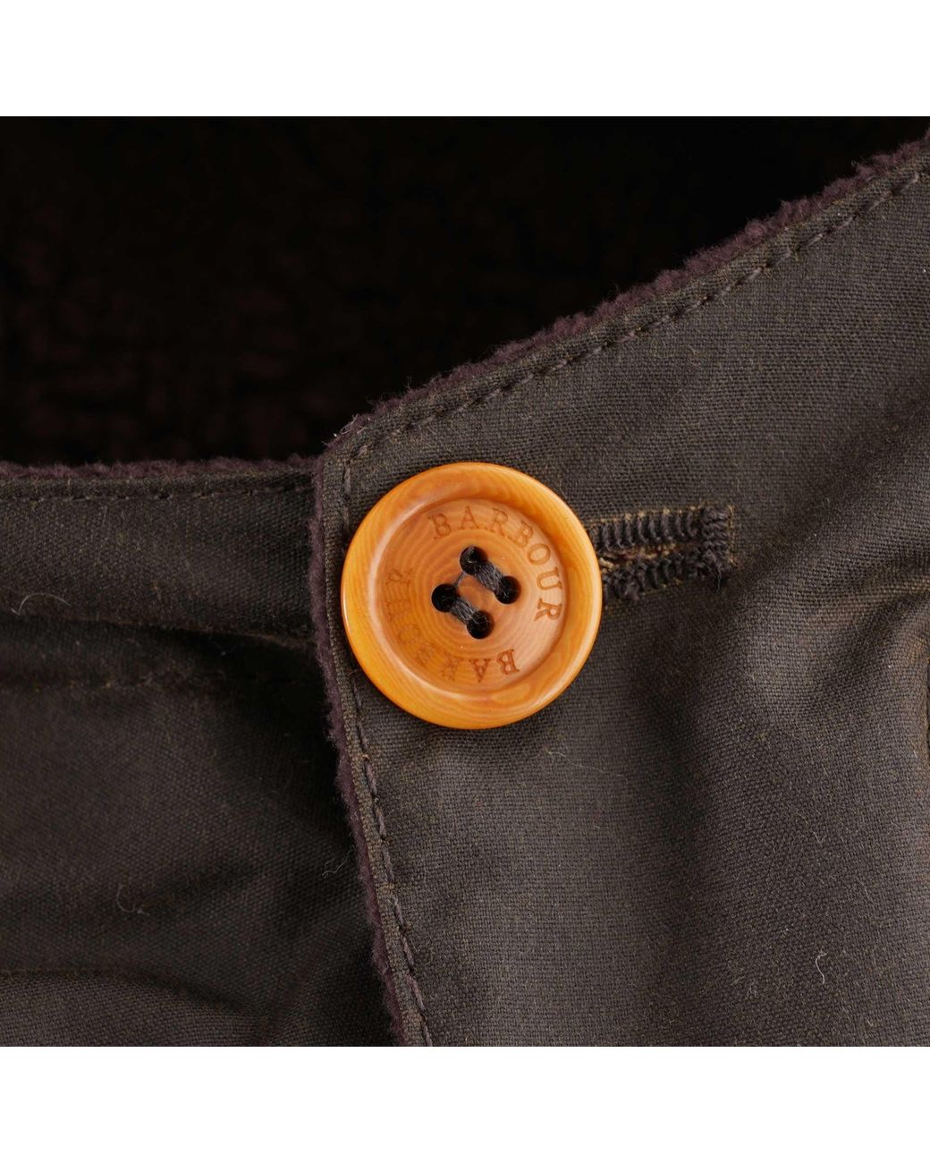 Barbour Gray Game Waxed Cotton Parka for men
