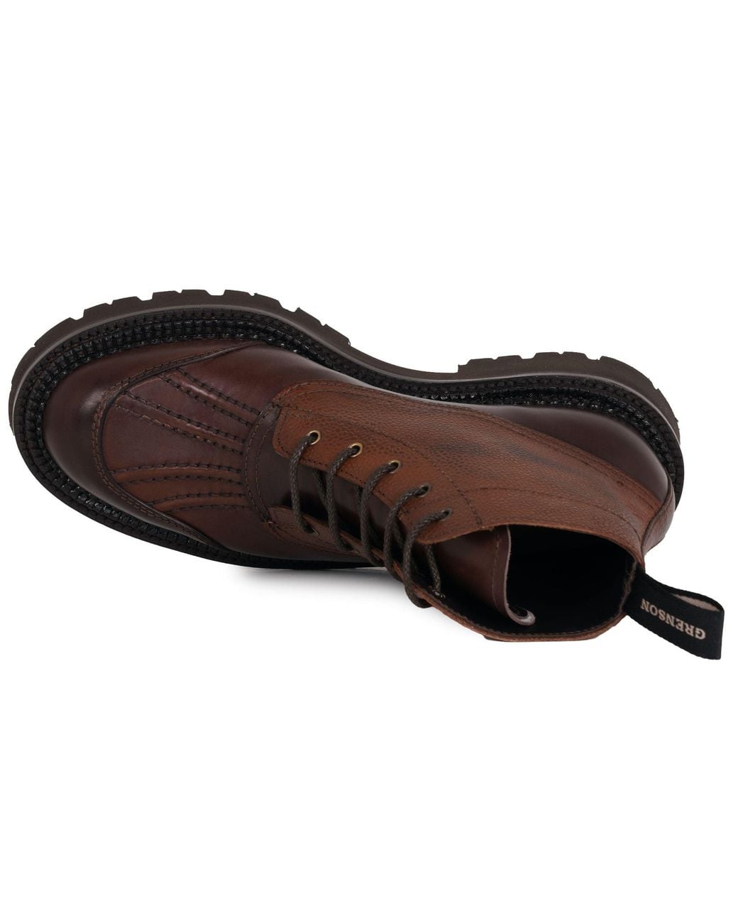 GRENSON Brown Jack Boots for men