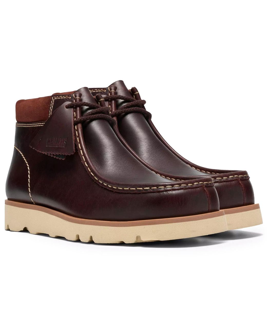 Clarks Brown Walla Orkhon Shoes for men