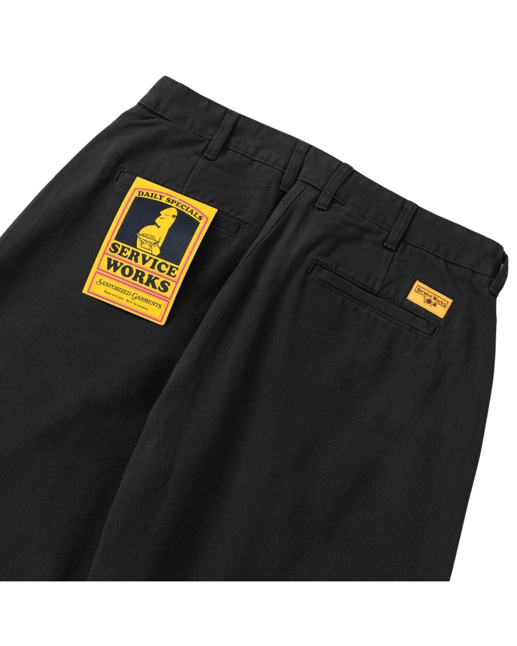 Service Works Blue Twill Part Timer Pants for men