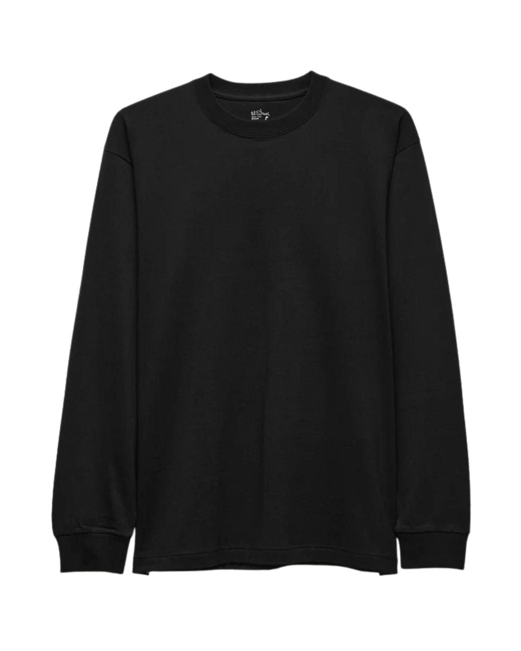 Orslow Black Long Sleeve Just T-Shirt for men