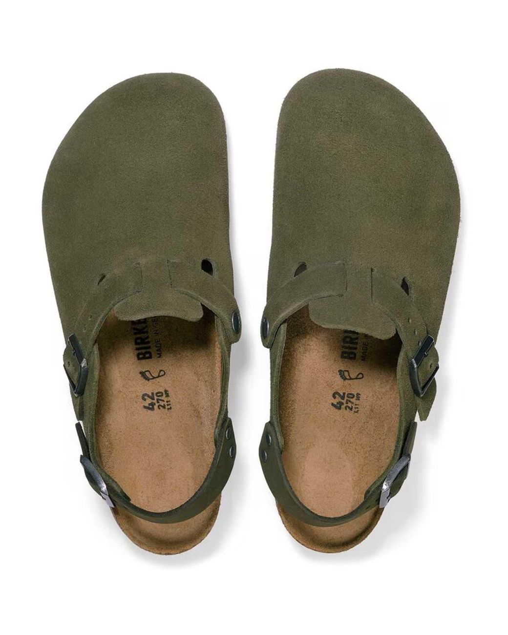 Birkenstock Green Tokio Ii Suede for men