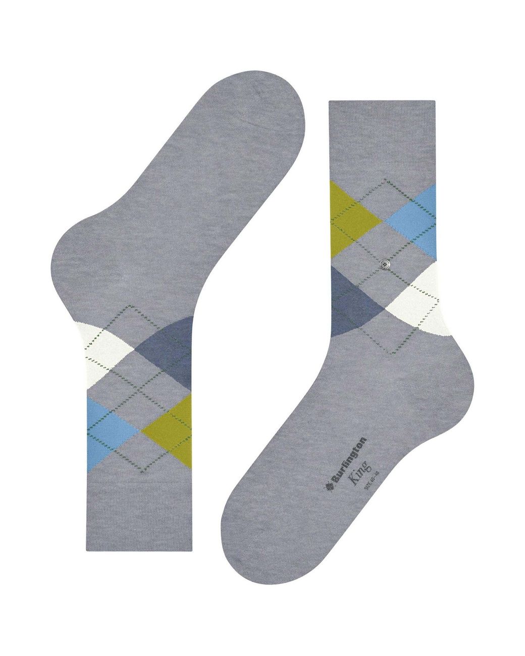 Burlington Gray King Socks for men