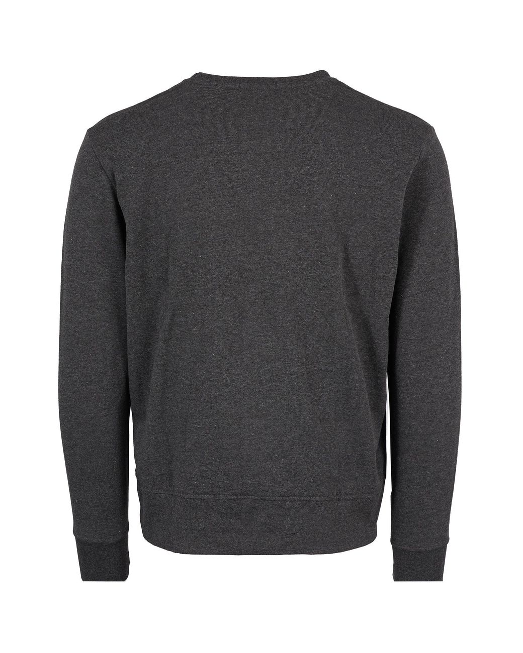 real hoxton Gray Loopback Cotton Sweatshirt for men