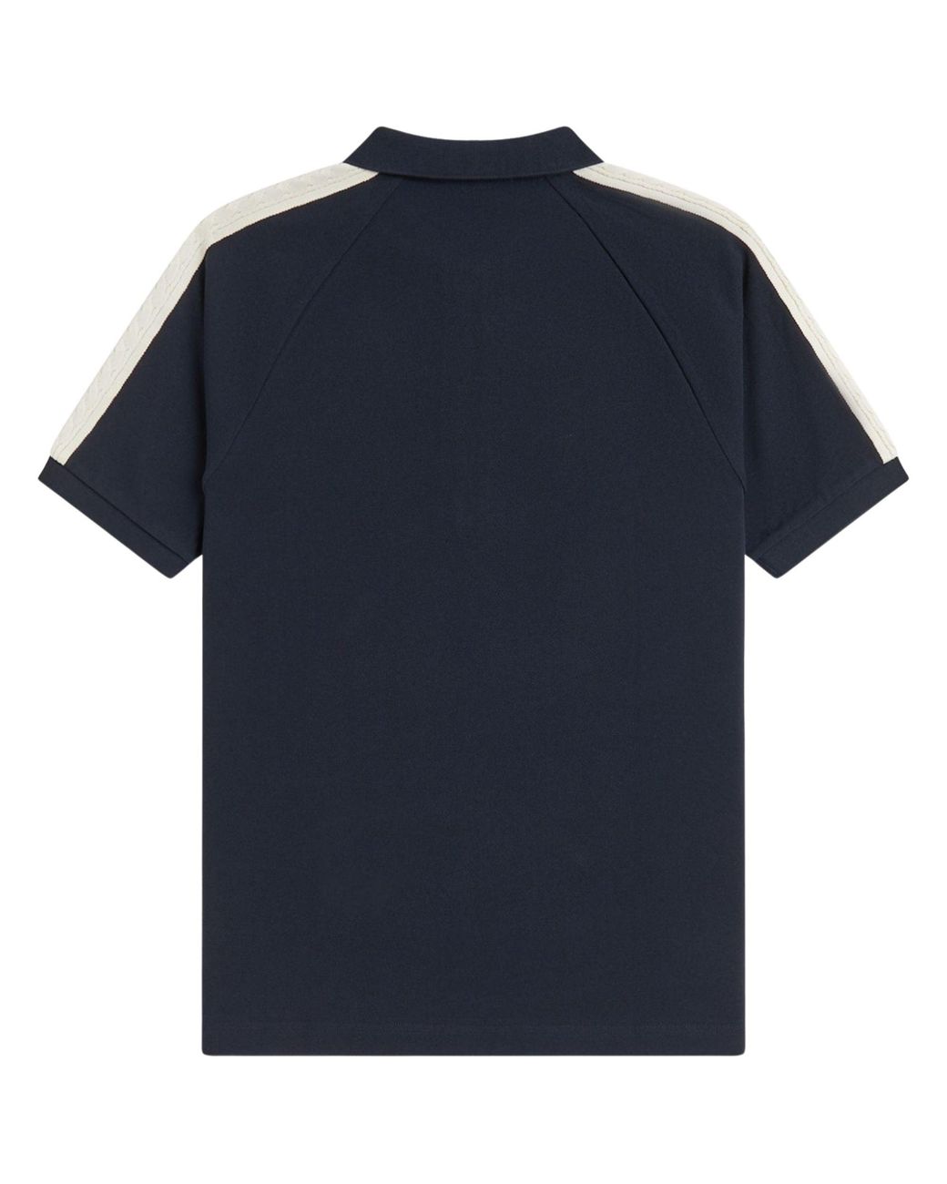 Fred Perry Blue Cable Taped Polo Shirt for men