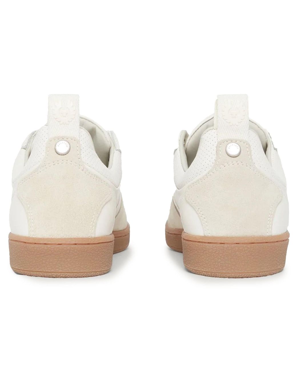 Belstaff White Croft Trainers for men