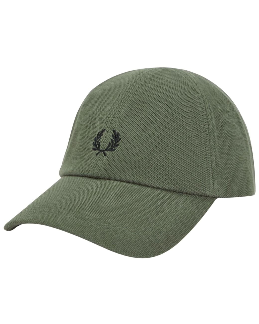 Fred Perry Green Classic Piqué Cap for men