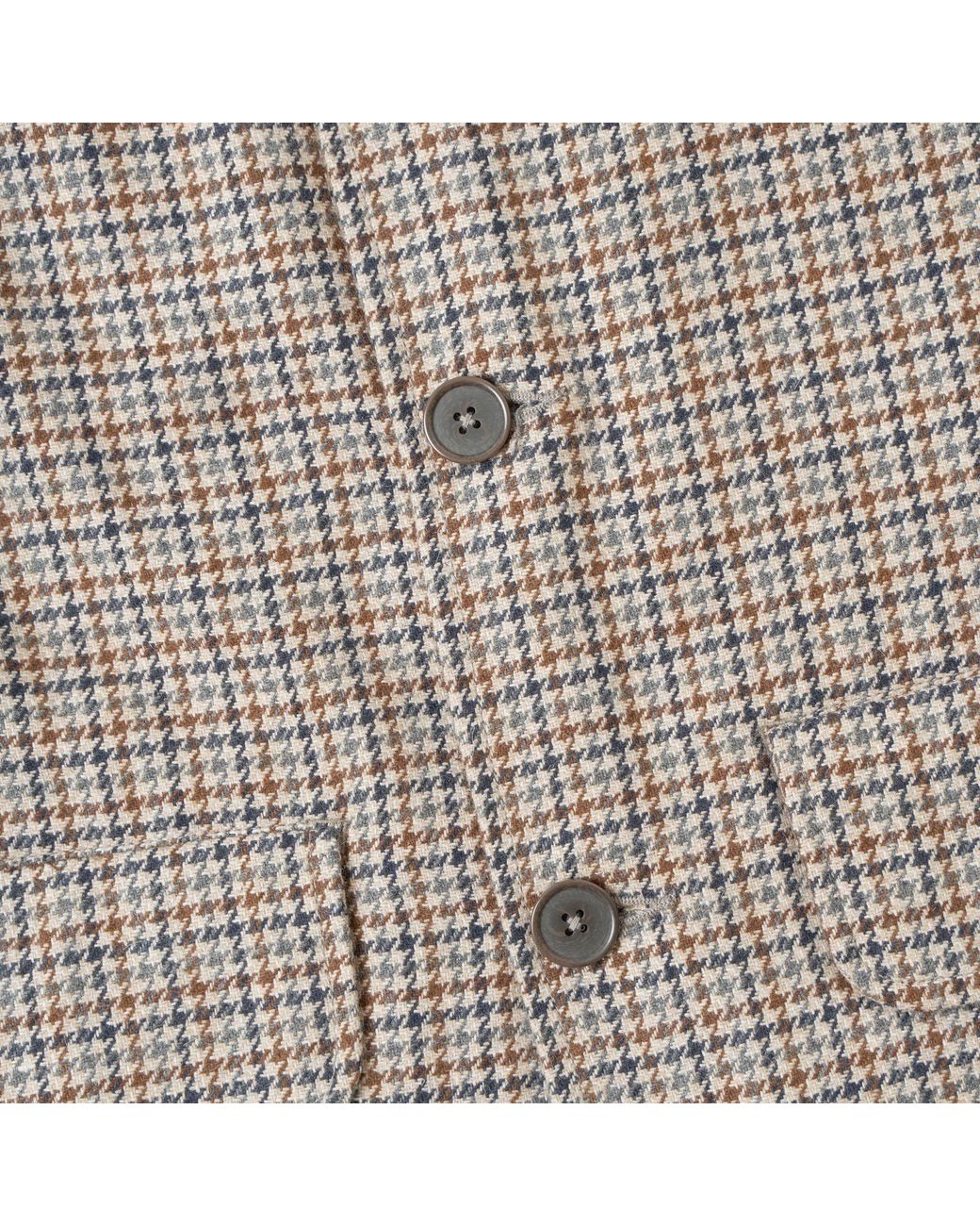 Universal Works Brown Lester Dogtooth Franck Jacket for men