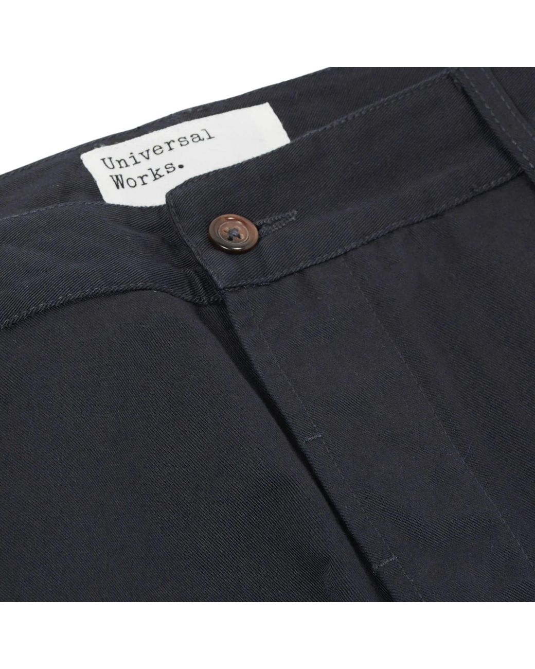 Universal Works Blue Twill Military Chino for men