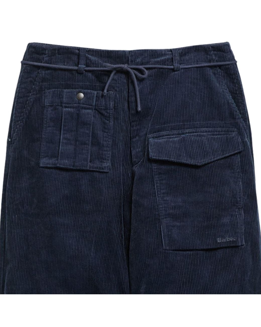Barbour X Norbit Blue Cord Trousers for men