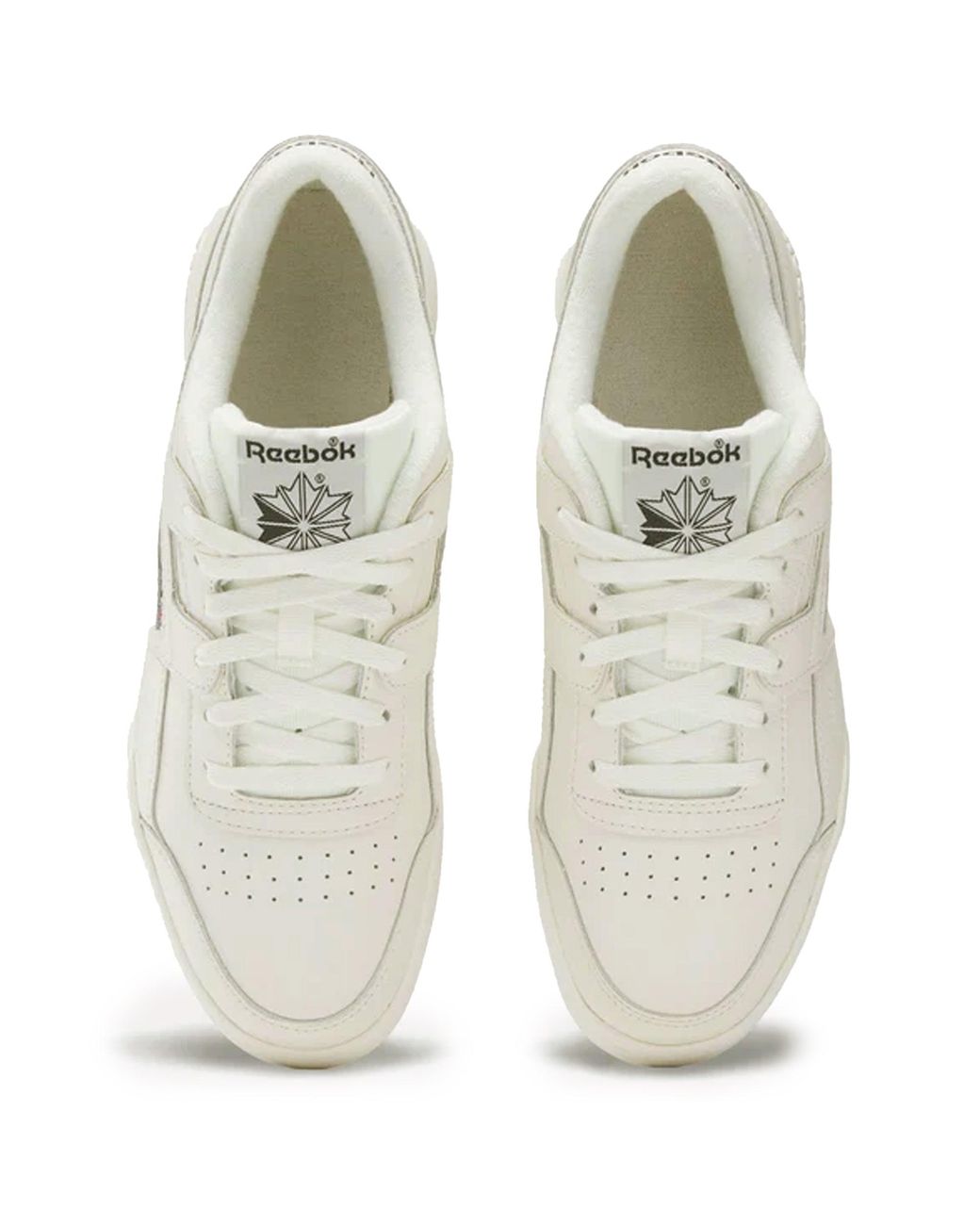 Reebok White Workout Plus Low-Top Trainers for men