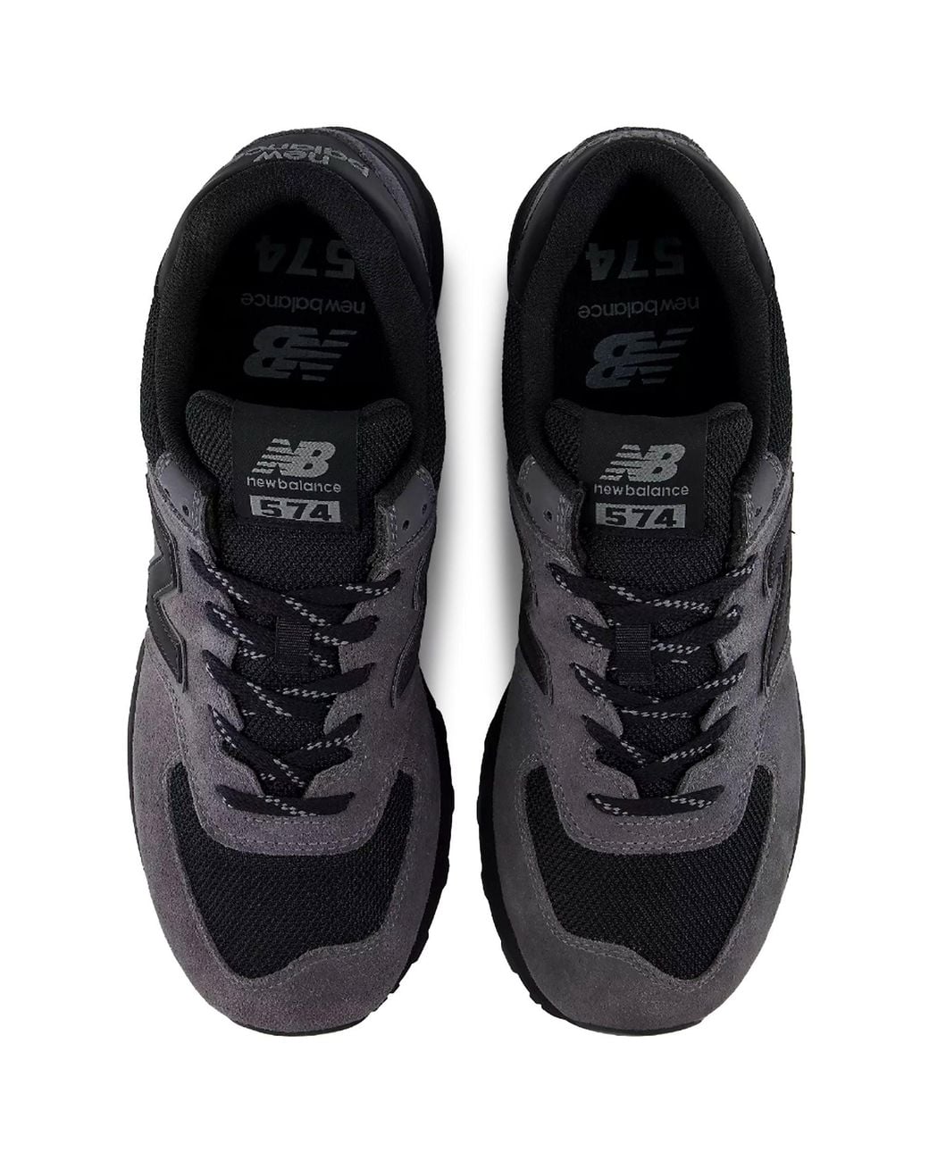 New Balance Black 574 Shoes for men