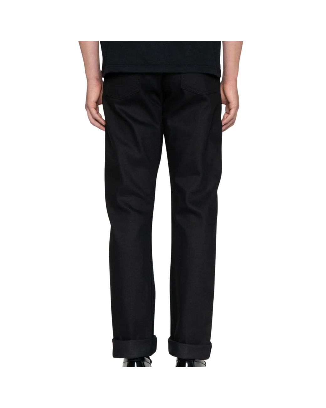 Naked & Famous Black True Guy Cobra Stretch Selvedge for men