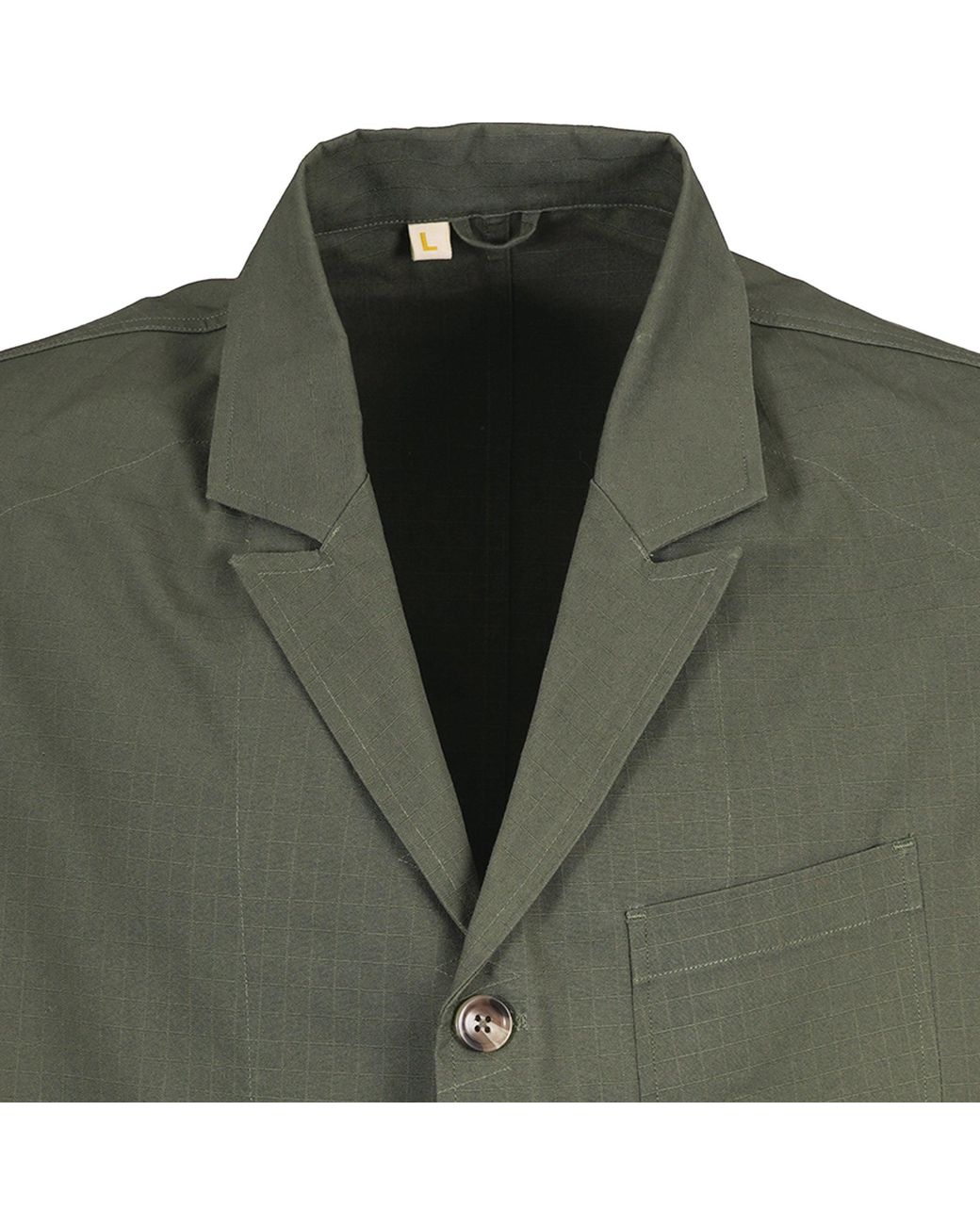 real hoxton Green Ripstop Engineer Jacket for men