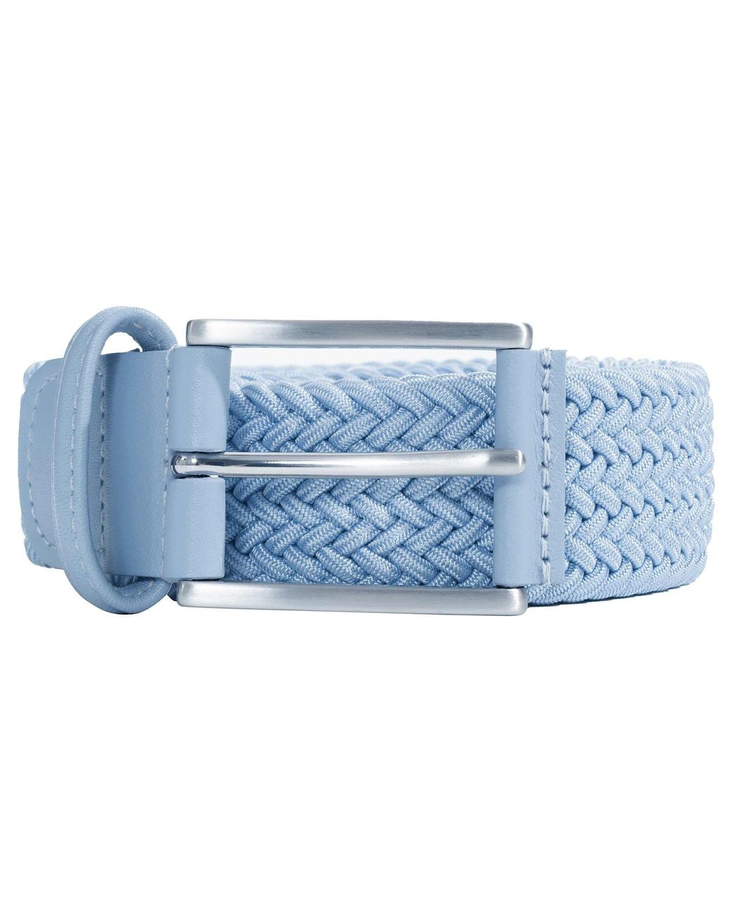 Andersons Blue Woven Belt for men