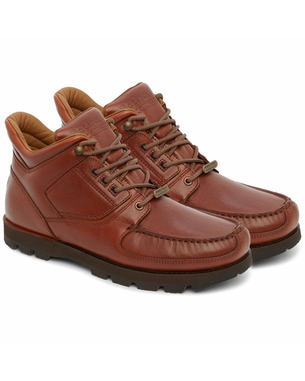 Rockport Archive Brown Umbwe Hiker Boots for men