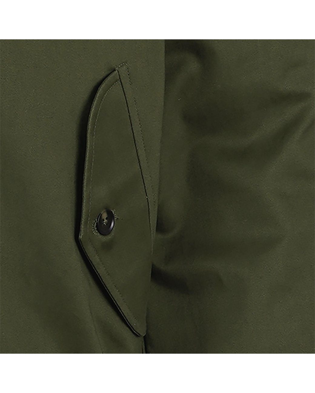 real hoxton Green Harrington Jacket for men