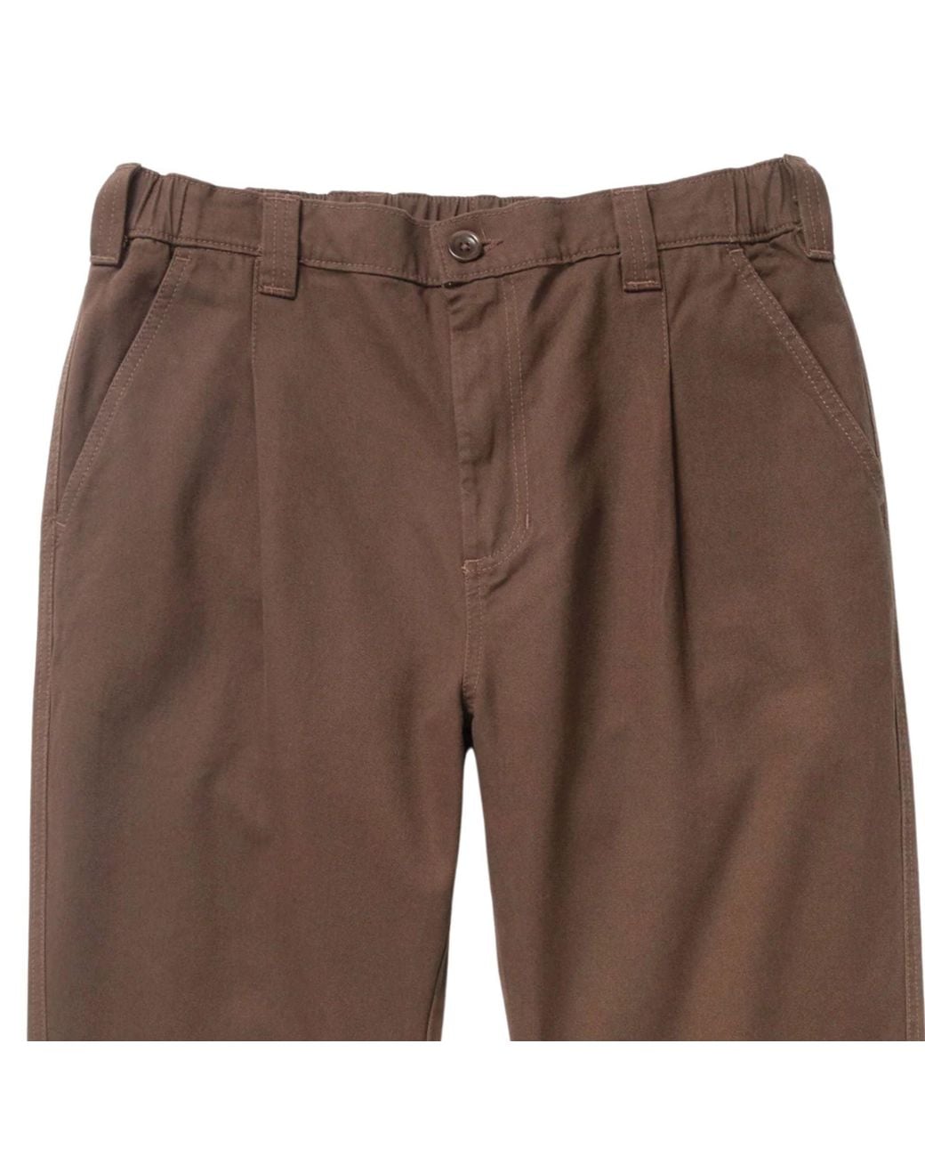 Service Works Brown Twill Waiter Pants for men