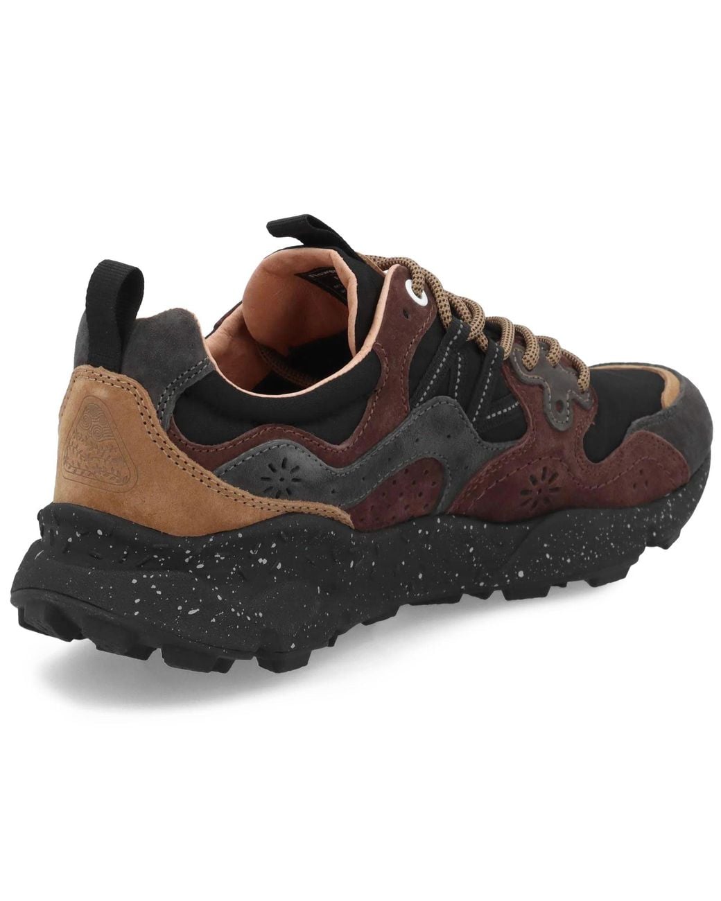 Flower Mountain Black Yamano 3 Trainers for men