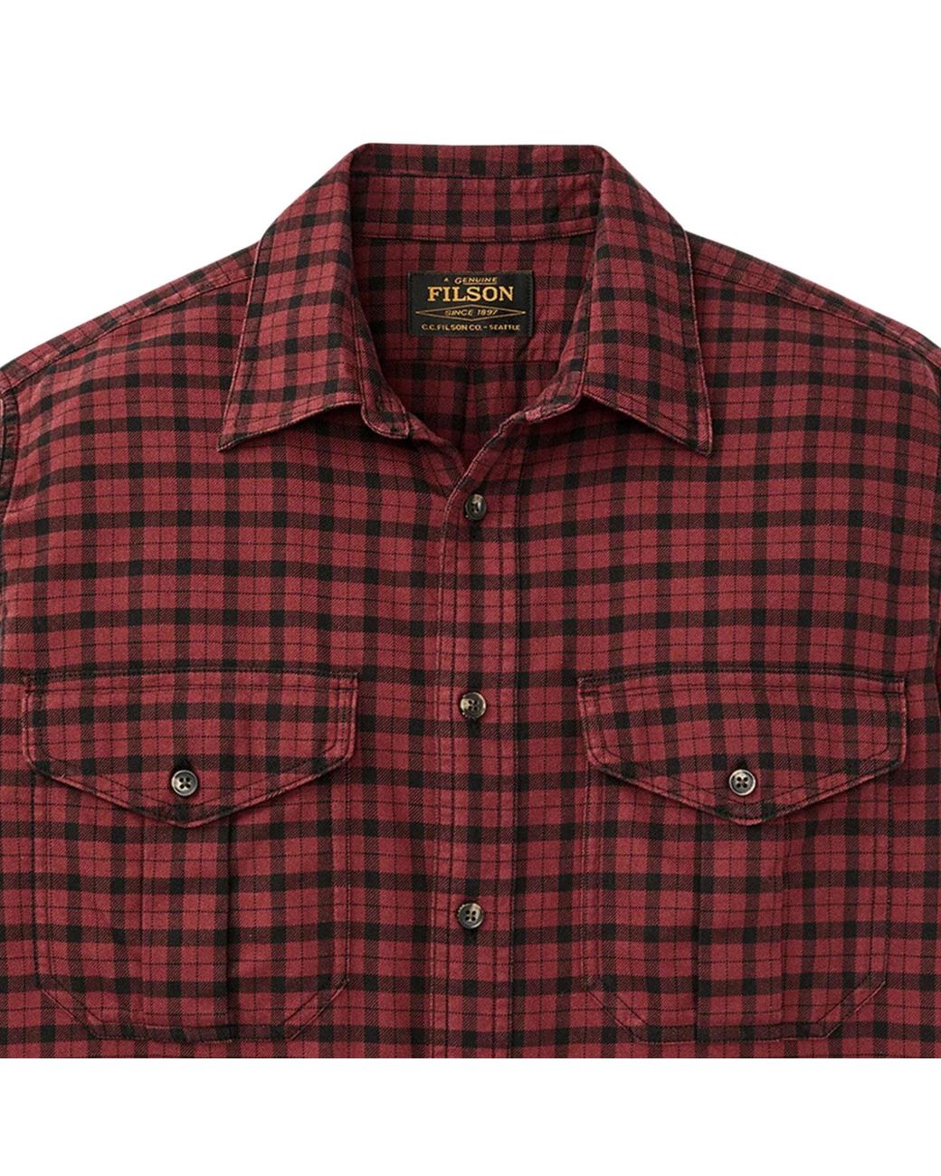 Filson Purple Alaskan Guide Shirt for men