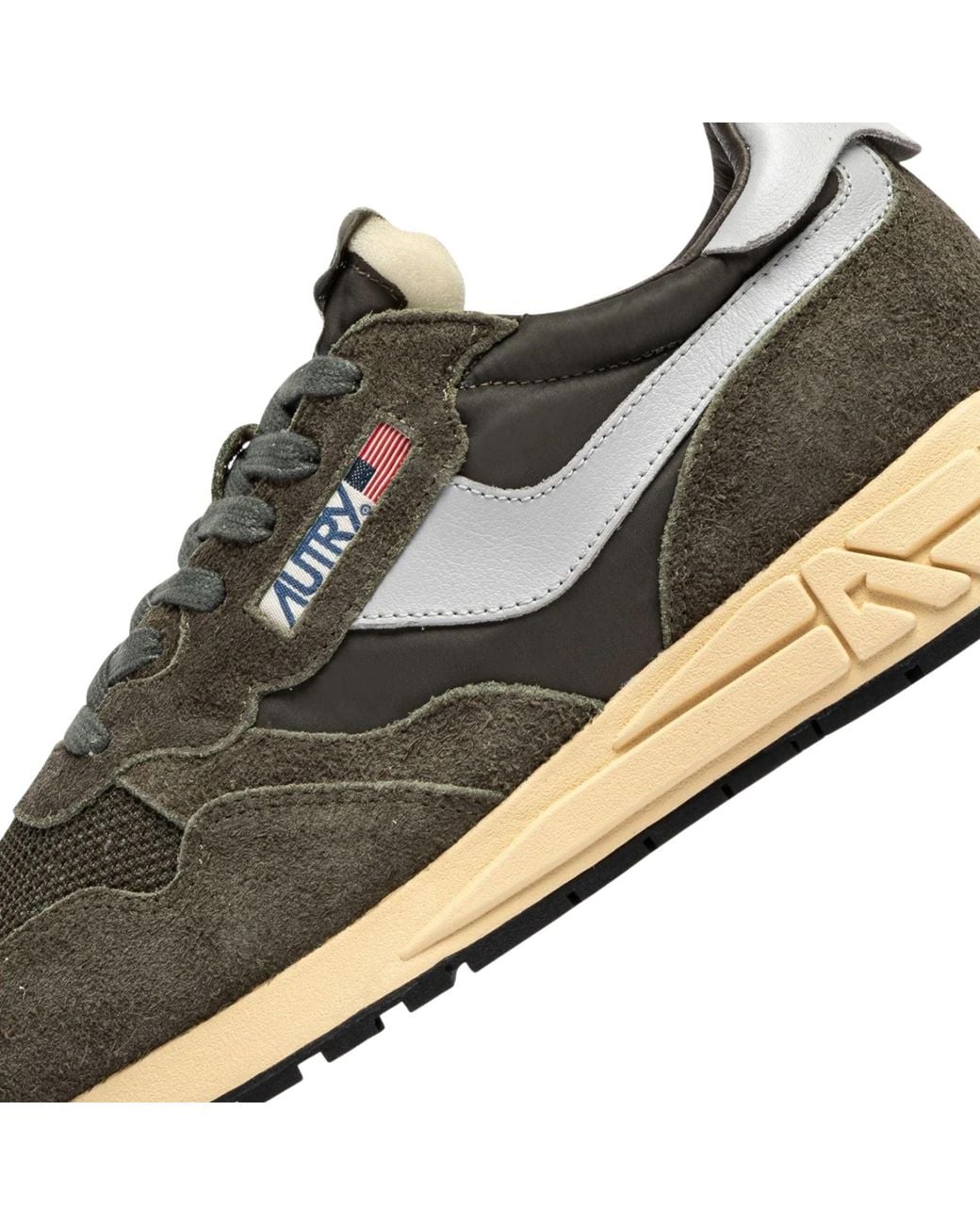 Autry Gray Reelwind Low Sneakers for men