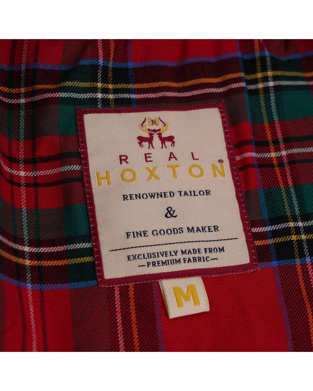 real hoxton Natural Mac Coat for men