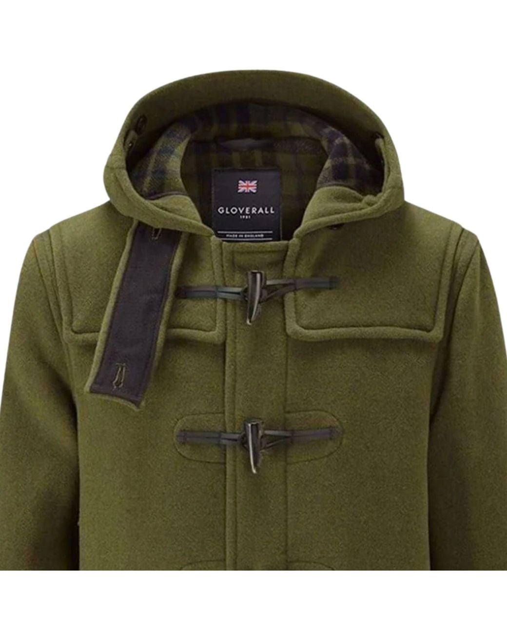 Gloverall Green Morris Duffle Coat for men