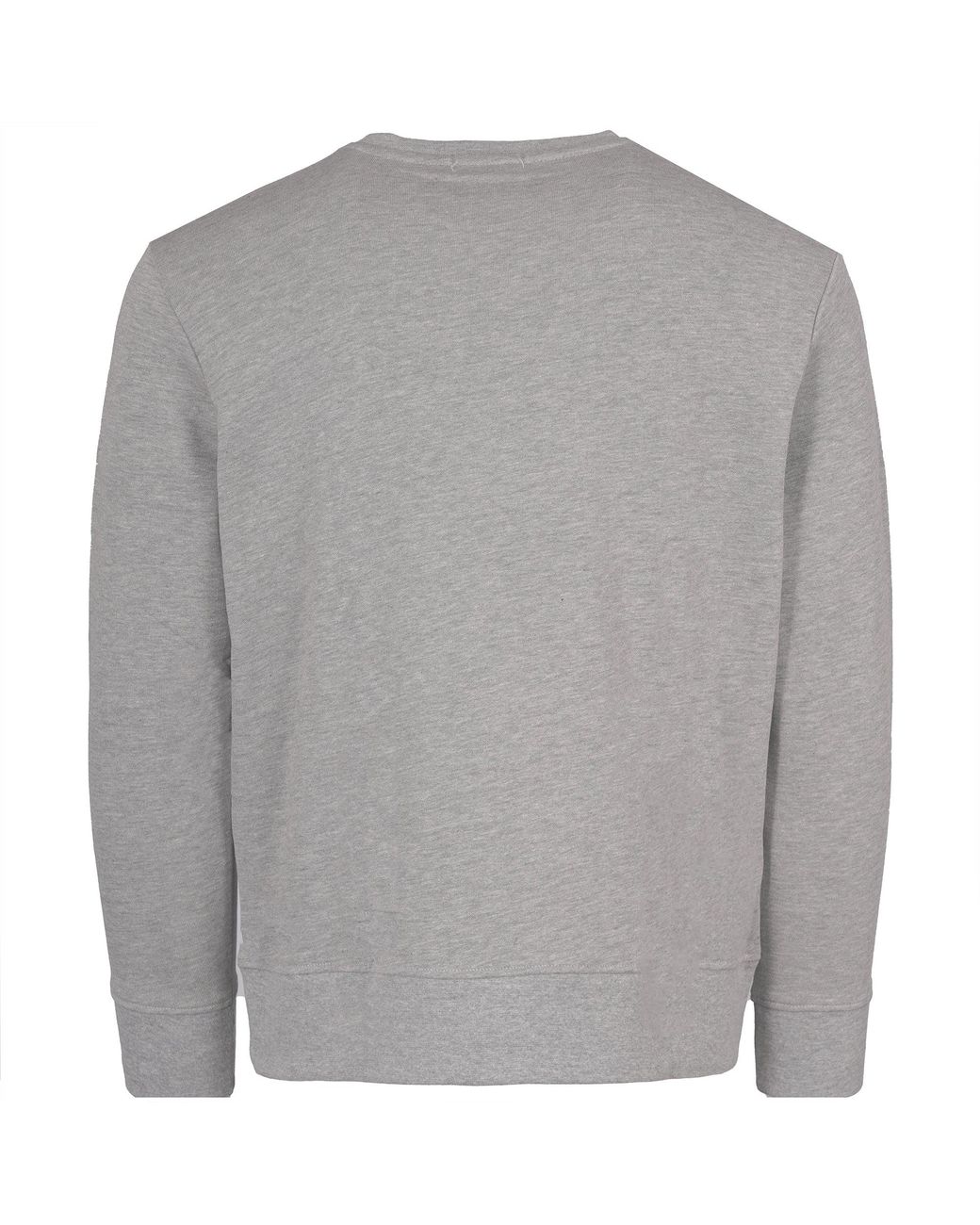 real hoxton Gray Loopback Cotton Sweatshirt for men