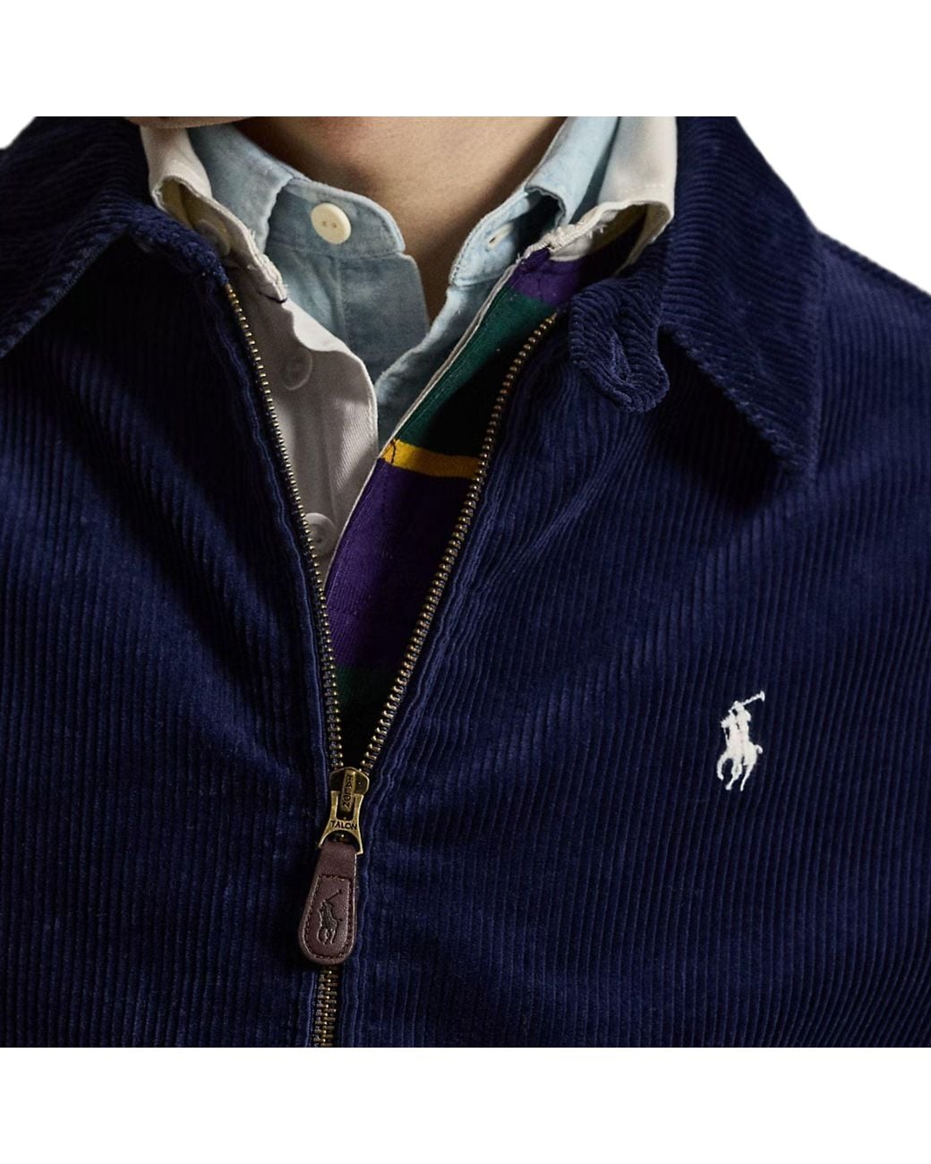 Polo Ralph Lauren Blue The Wynton Corduroy Jacket for men