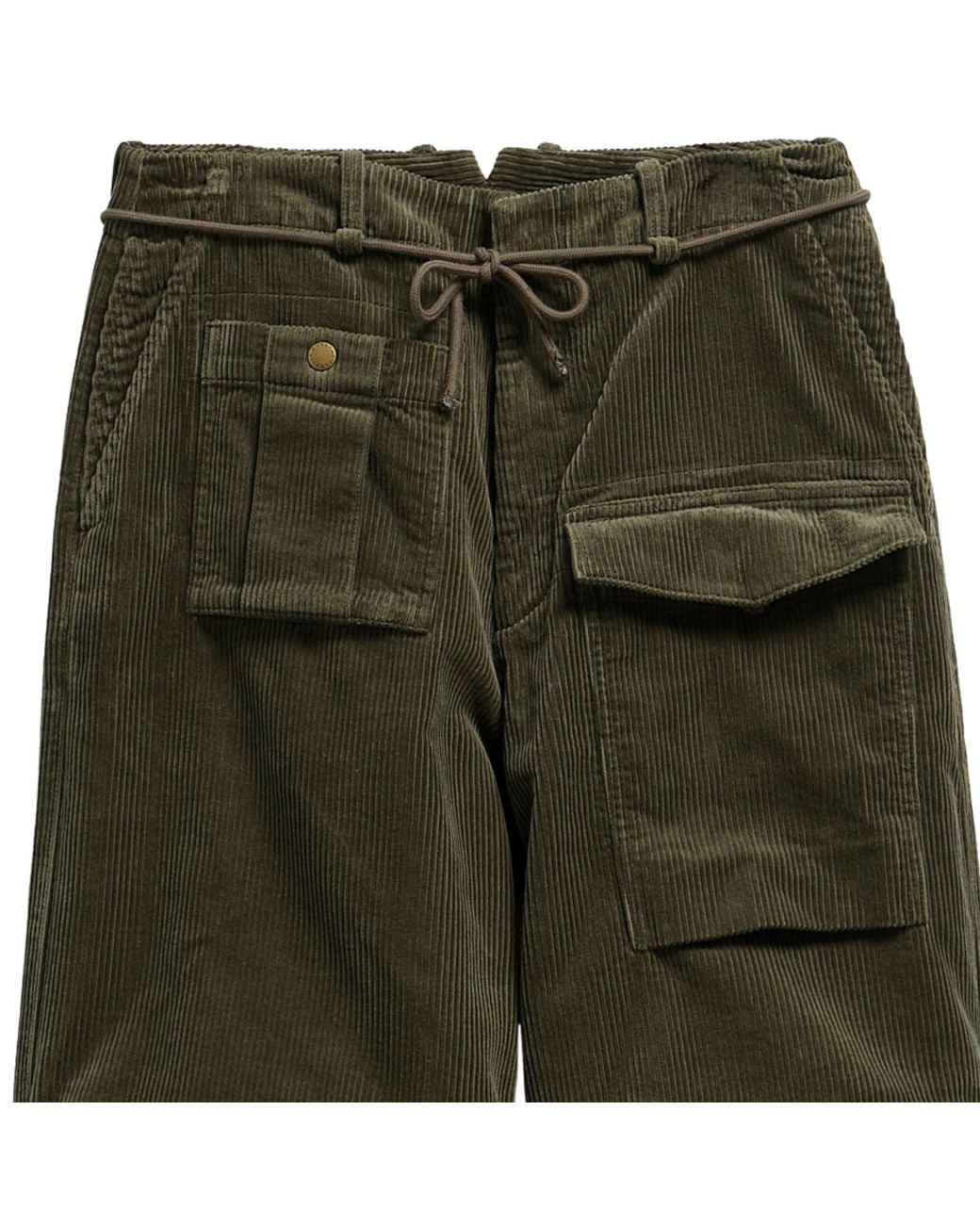 Barbour X Norbit Green Cord Trousers for men