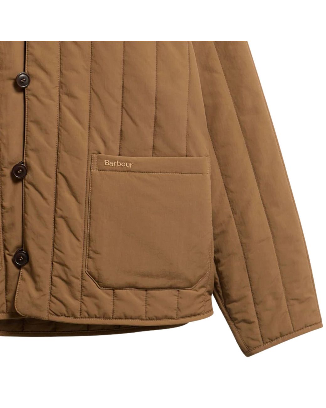 Barbour Brown Endurance Quilted Jacket for men